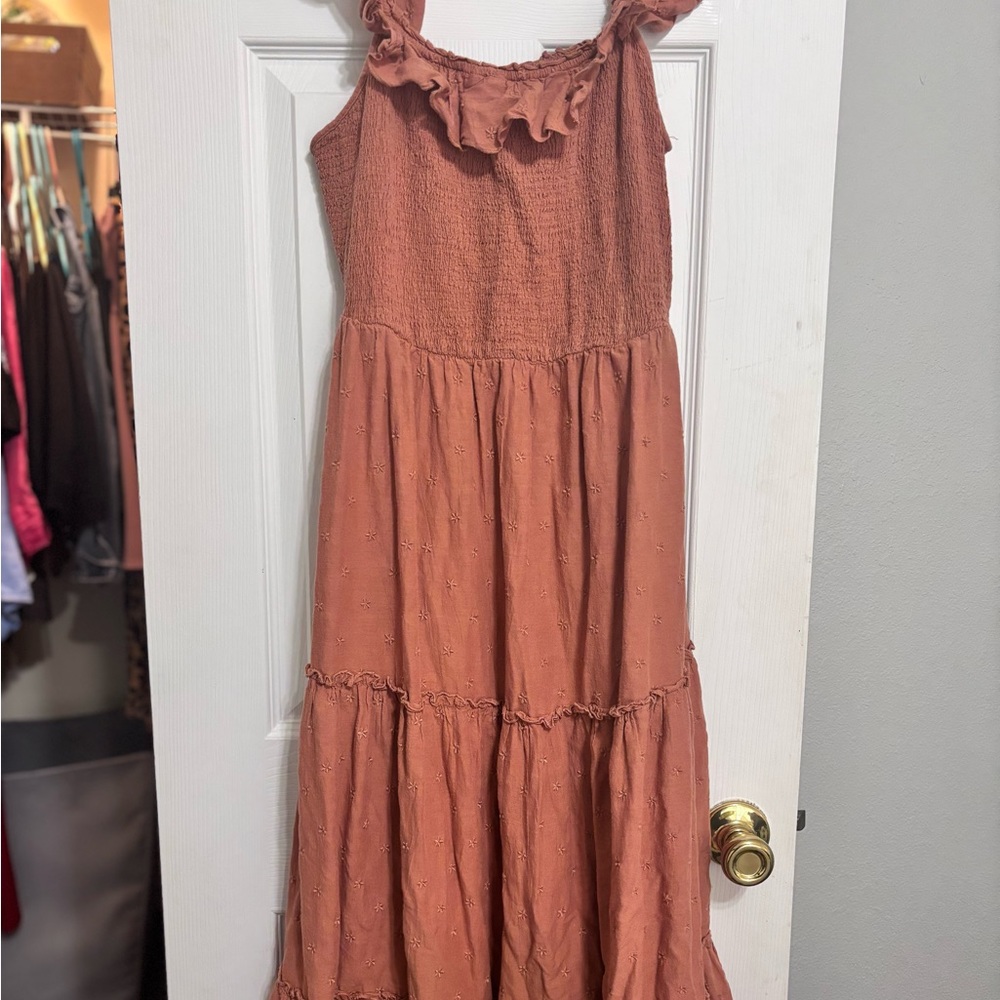 Ruffled Maxi Dress